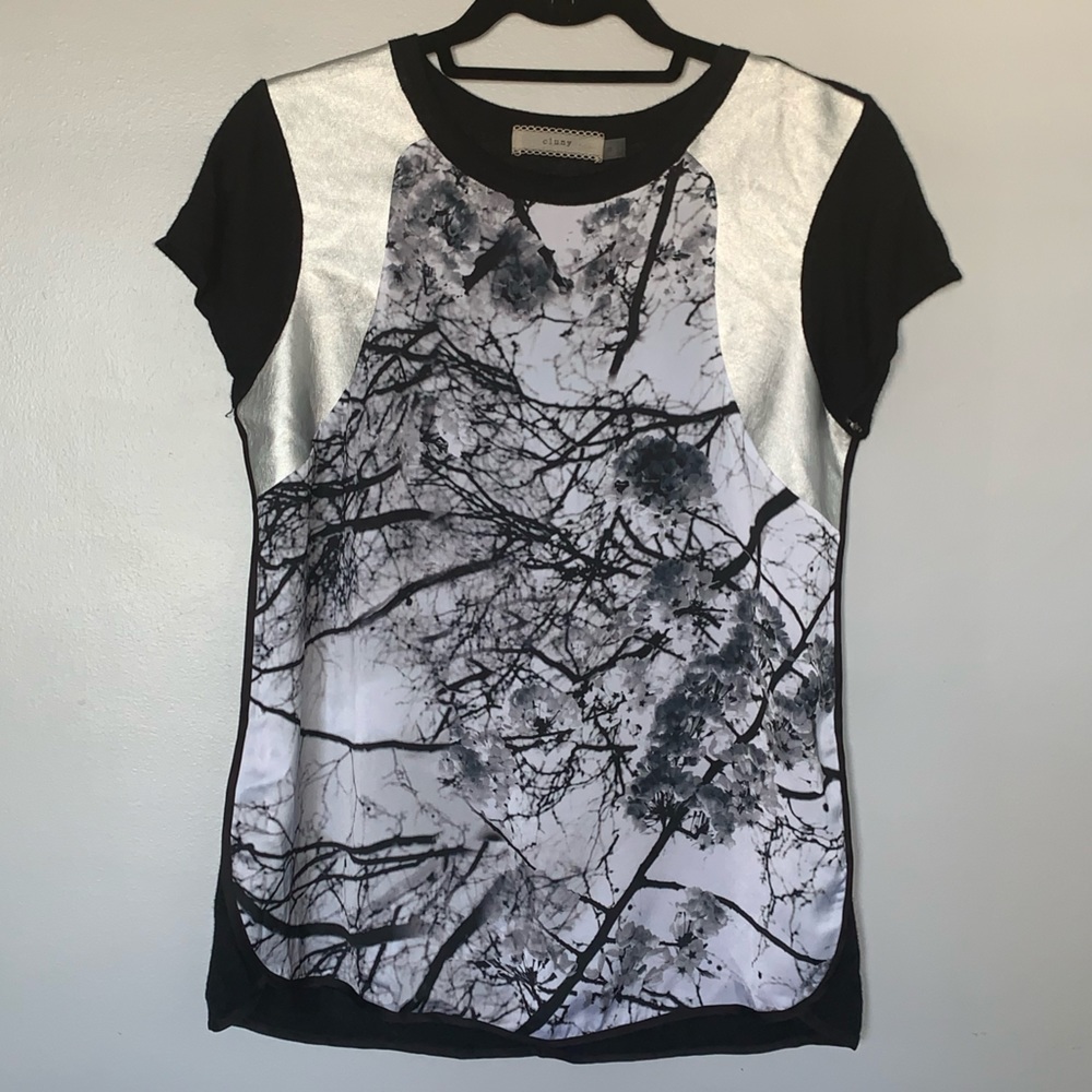 Cluny silk blouse